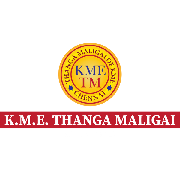 K M E Thanga Maligai logo
